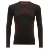 2As High Performance Termal Erkek Üst İçlik Siyah/kırmızı