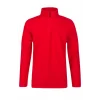 2As Purna Yarım Fermuarlı Erkek Polar Sweatshirt Kırmızı