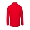 2As Purna Yarım Fermuarlı Erkek Polar Sweatshirt Kırmızı