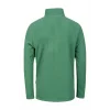 2As Purna Yarım Fermuarlı Erkek Polar Sweatshirt Yeşil