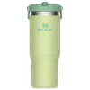 Stanley IceFlow Flip Straw Pipetli Termos Bardak Citron Açık Yeşil 0,89 LT