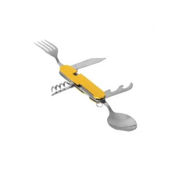 Nurgaz Campout Katlanır Çatal Kaşık Tirbuşon