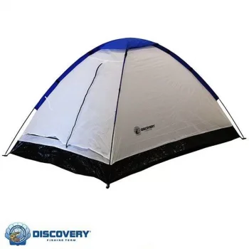 DFT 2 Kişilik Tek Kat Beyaz Çadır 200x150x110cm