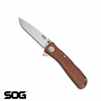 SOG TWI-17 Twitch 2 Ahşap Saplı Çakı