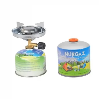 Nurgaz Troya Kamp Ocağı ve 450 Gram Yedek Kartuş