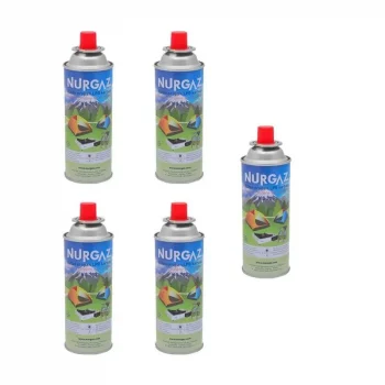 Nurgaz Kamp Ocağı Kartuşu 220 Gram 5li Paket