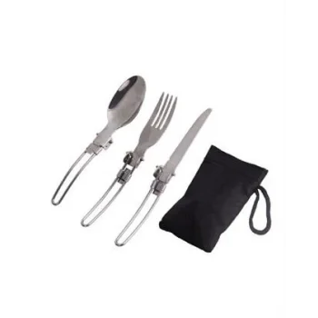 Nurgaz Katlanır Çatal, Kaşık, Bıçak Seti