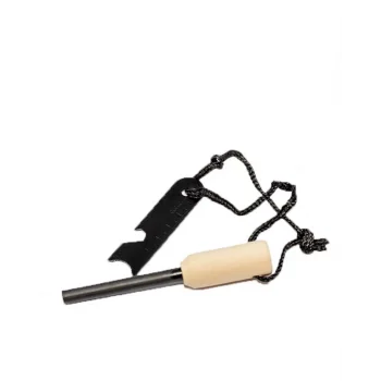 Swat Ahşap Saplı Magnezyum Çubuğu - Ateş Başlatıcı - KM Cetvelli