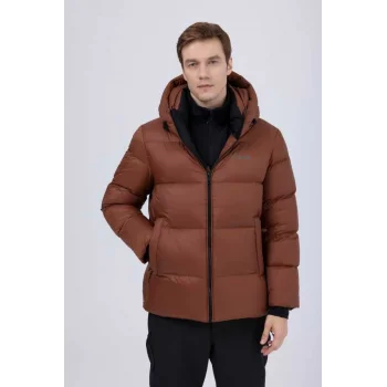 2As Angelo Erkek Down Ceket Mont Kahverengi