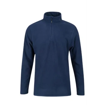 2As Purna Yarım Fermuarlı Erkek Polar Sweatshirt Lacivert