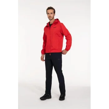 2As Yalgoo Erkek Yağmurluk Mont Kırmızı
