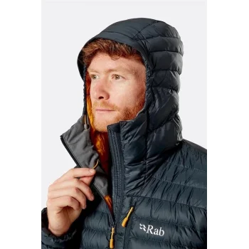 Rab Microlight Alpine Kaz Tüyü Kapüşonlu Erkek Ceket