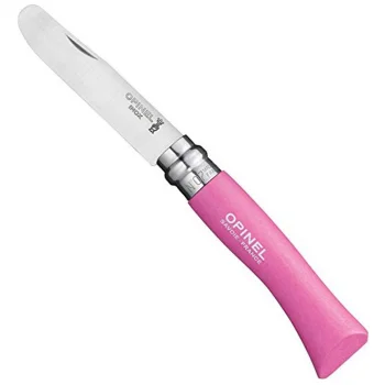 Opinel Inox No 7 Paslanmaz Çelik Çakı (Pembe)