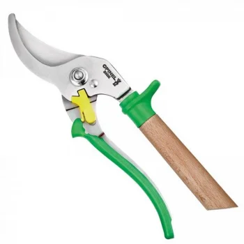 Opinel Kayın Saplı Budama Makası (Yeşil)