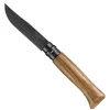 Opinel Inox Black Edition No 8 Meşe Saplı Paslanmaz Çakı (Siyah)