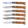 Opinel Inox No 8 Animalia Desenli 6lı Paslanmaz Çelik Çakı Seti