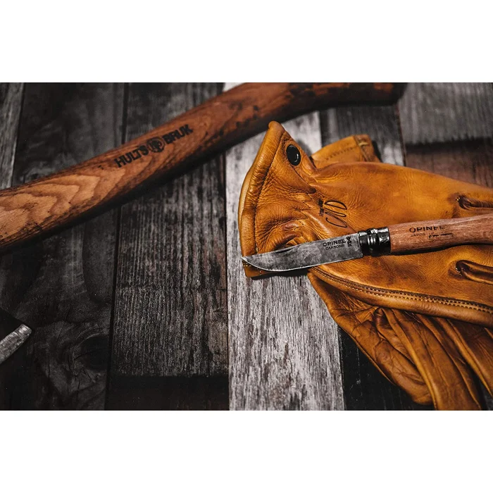 Opinel Ahşap Kutulu 10lu Karbon Çelik Çakı Seti