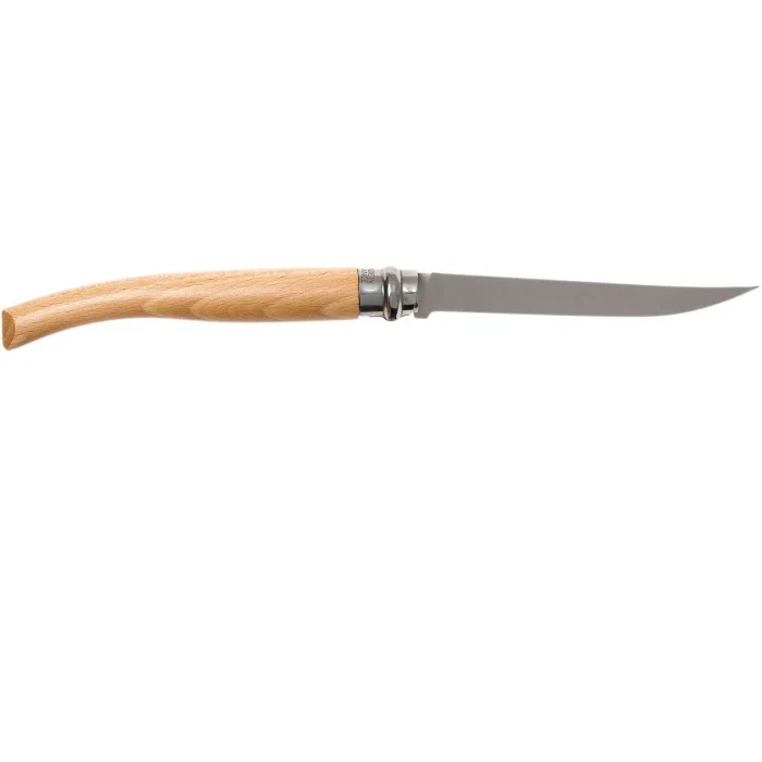 Opinel Inox 12 No Kayın Saplı Fileto Paslanmaz Çelik Çakı
