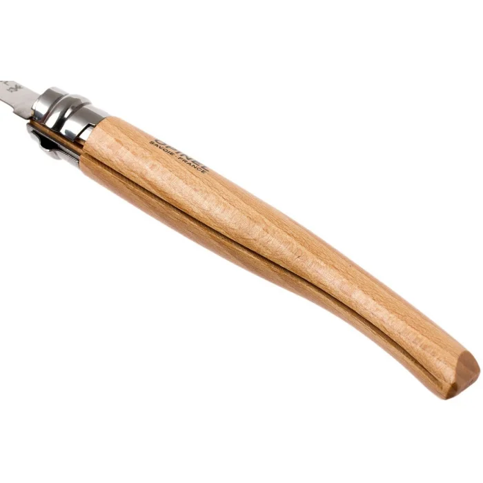 Opinel Inox 12 No Kayın Saplı Fileto Paslanmaz Çelik Çakı
