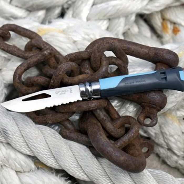 Opinel Inox 8 No Paslanmaz Çelik Çakı (Mavi)