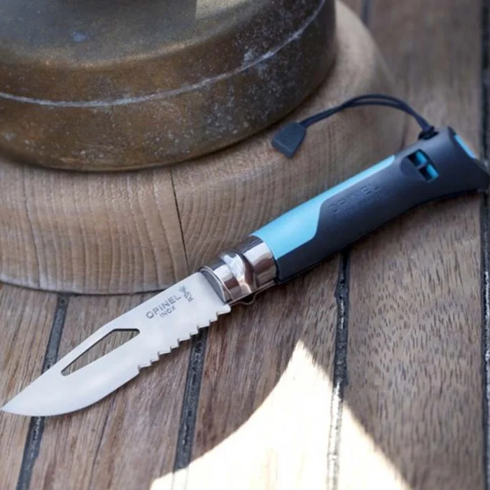 Opinel Inox 8 No Paslanmaz Çelik Çakı (Mavi)