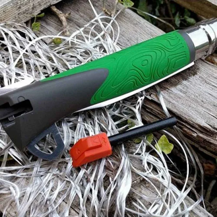 Opinel Inox Explore Terre No 12 Paslanmaz Çelik Çakı (Yeşil)