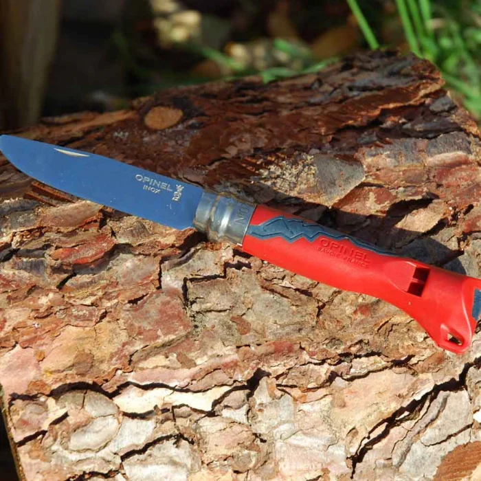 Opinel Inox No 7 Outdoor Paslanmaz Çelik Çakı (Kırmızı)