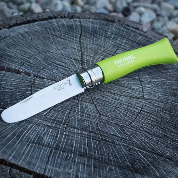 Opinel Inox No 7 Paslanmaz Çelik Çakı (Yeşil)