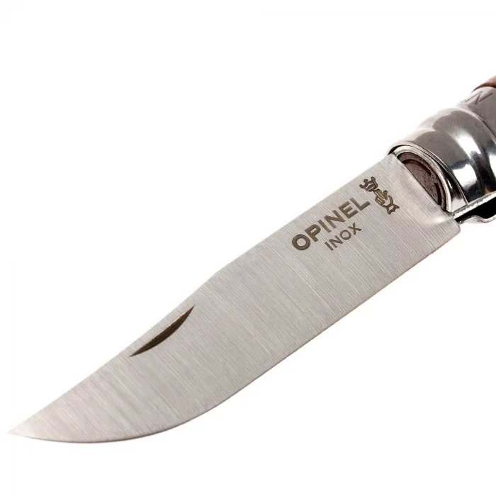Opinel Inox No 8 Ceviz  Saplı Paslanmaz Çelik Çakı