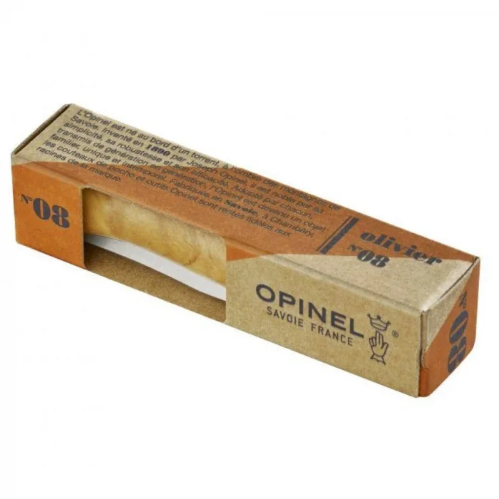 Opinel Inox No 8 Zeytin Saplı Paslanmaz Çelik Çakı