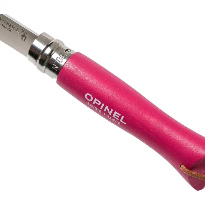 Opinel Inox Trekking 6 No Paslanmaz  Çelik Çakı (Fuşya)