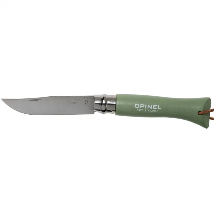 Opinel Inox Trekking 6 No Paslanmaz  Çelik Çakı (Yesil)