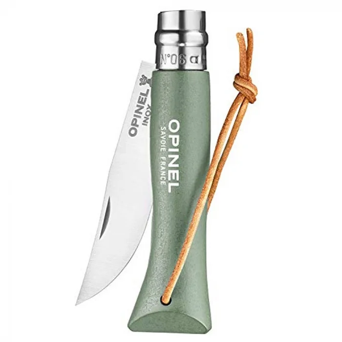 Opinel Inox Trekking 6 No Paslanmaz  Çelik Çakı (Yesil)