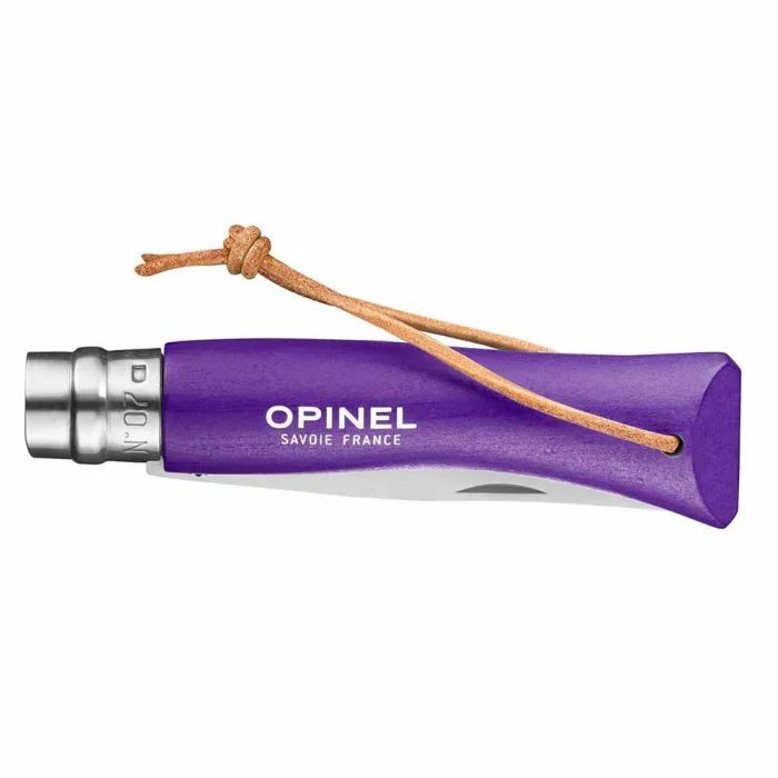 Opinel Inox Trekking 7 No Paslanmaz  Çelik Çakı (Mor)