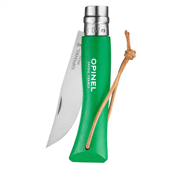Opinel Inox Trekking 7 No Paslanmaz  Çelik Çakı (Yeşil)