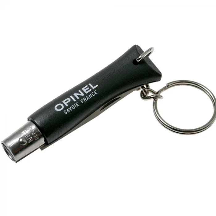 Opinel No 04 Anahtarlıklı Paslanmaz Çelik Çakı (Siyah)