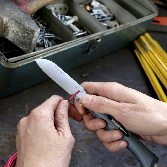 Opinel No 09 Çok Amaçlı Paslanmaz Çelik Çakı (Gri)