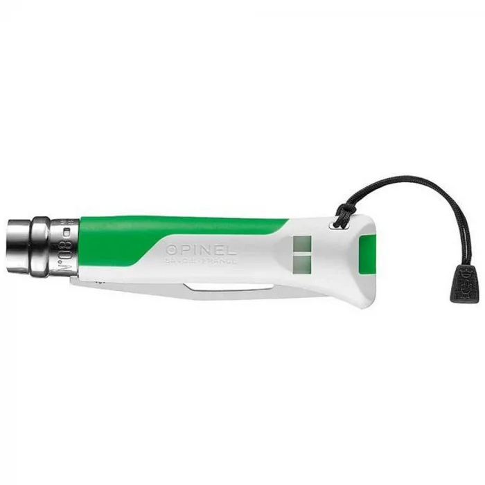 Opinel No 8 Outdoor Fluo Paslanmaz Çelik Çakı (Yeşil)