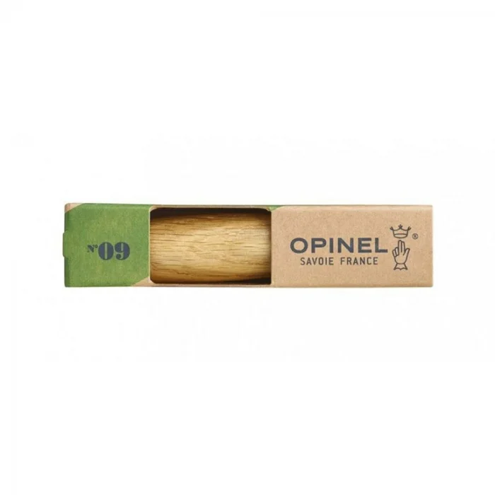 Opinel No 9 Meşe Sap Paslanmaz Çelik Katlanır Bıçak