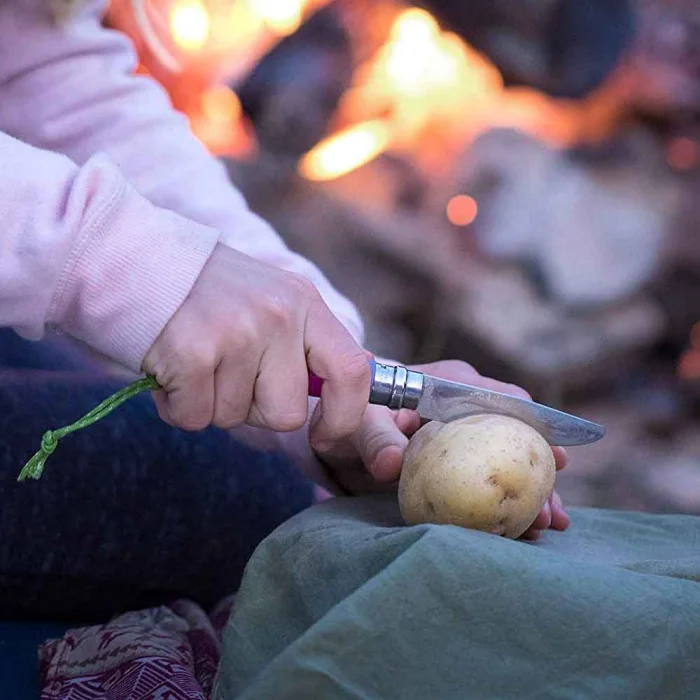 Opinel Outdoor Junior Katlanır Paslanmaz Çelik Çakı (Mor)