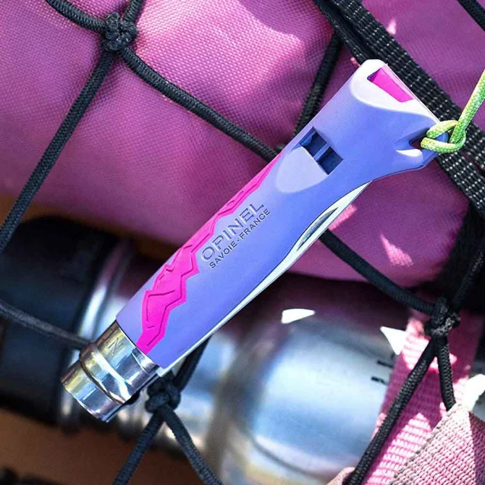 Opinel Outdoor Junior Katlanır Paslanmaz Çelik Çakı (Mor)