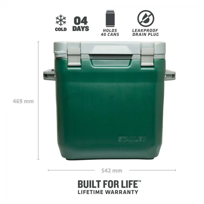 Stanley Adventure Taşınabilir Soğutucu Kamp Buzluğu Yeşil 28 LT