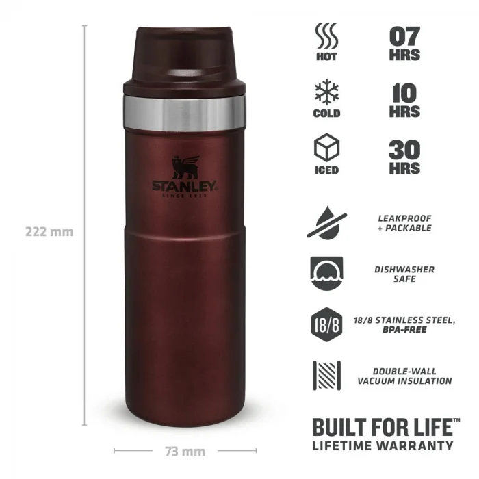 Stanley Klasik Trigger-Action Termos Bardak 0.47 Lt