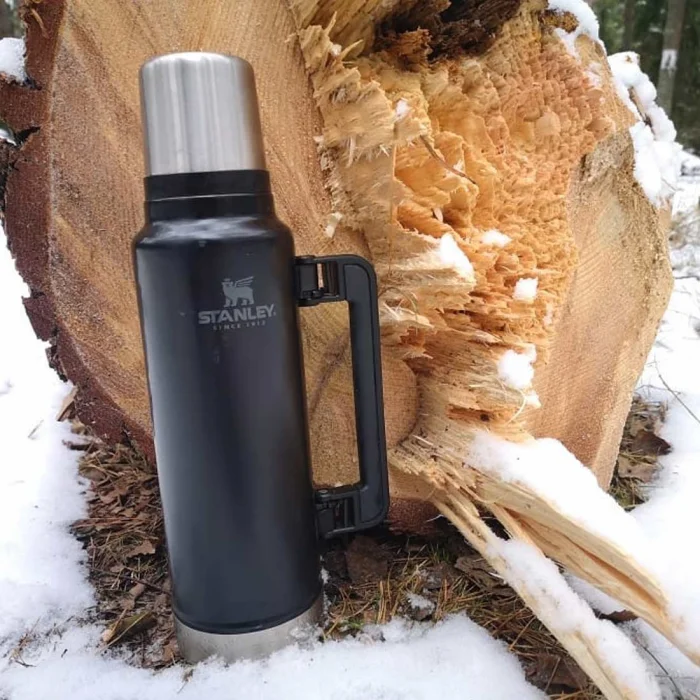 Stanley 1.9 Lt Klasik Vakumlu Çelik Termos Hammertone Lake Mavi