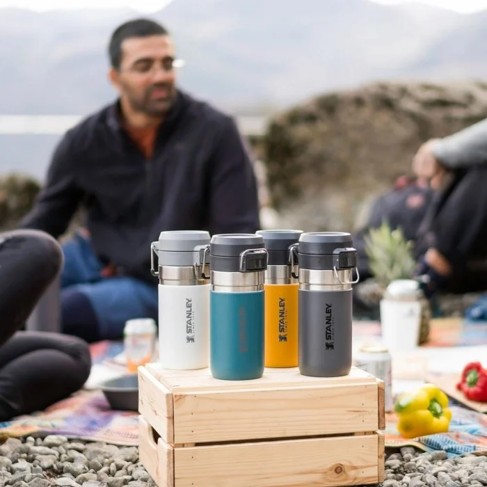 Stanley The Quick Flip Paslanmaz Çelik Termos Bardak Safran 0.47 LT