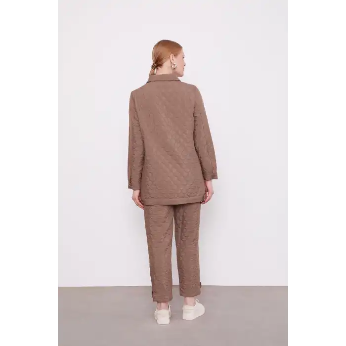 Camel Çıtçıtlı Kapitone İkili Takım