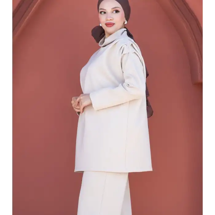 Skuba omuz detaylı ikili takım