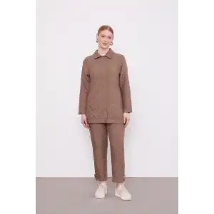 Camel Çıtçıtlı Kapitone İkili Takım