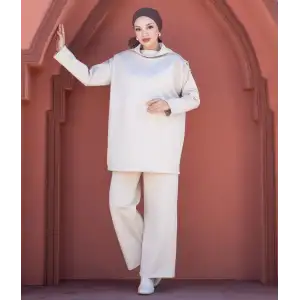 Skuba omuz detaylı ikili takım