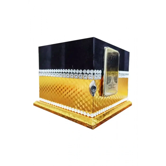 2 Kademeli Kabe Gold Hafız Boy Kutulu Kuranı Kerim